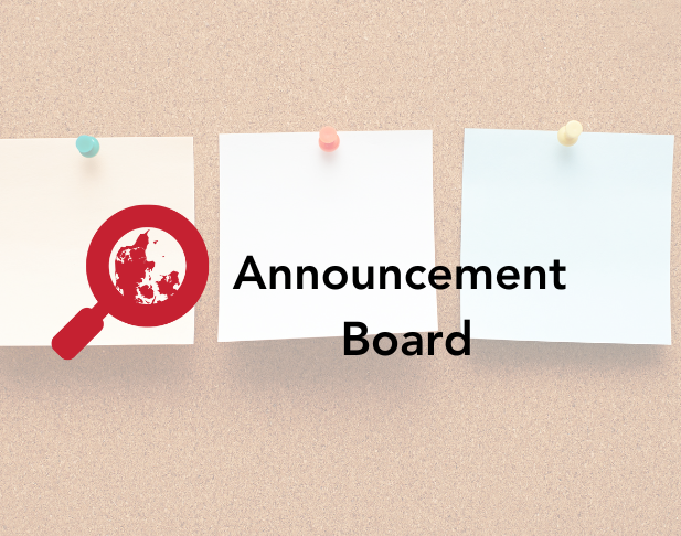 Announcement Board Last Week in Denmark