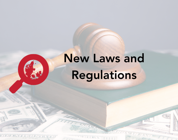 new laws and regulations, last week in denmark