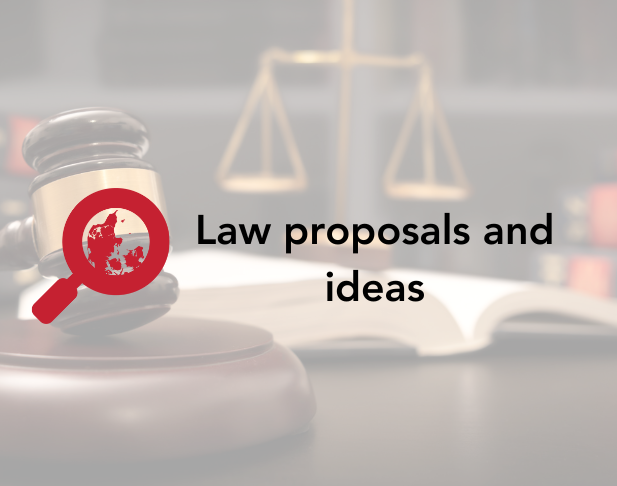 law proposals and ideas last week in denmark