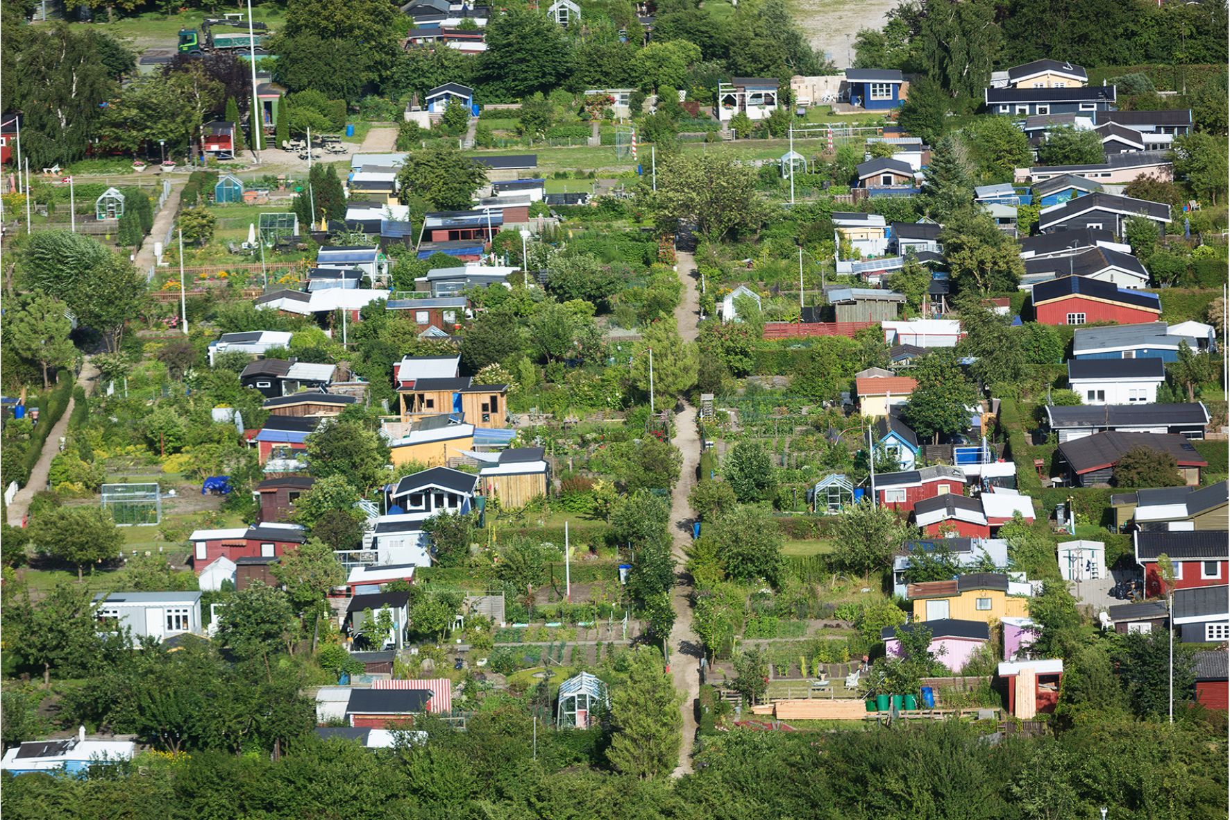 Garden Oasis from above.