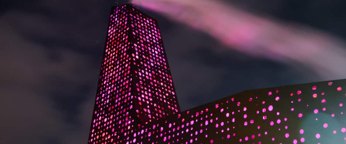 Pink Energy Tower Roskilde