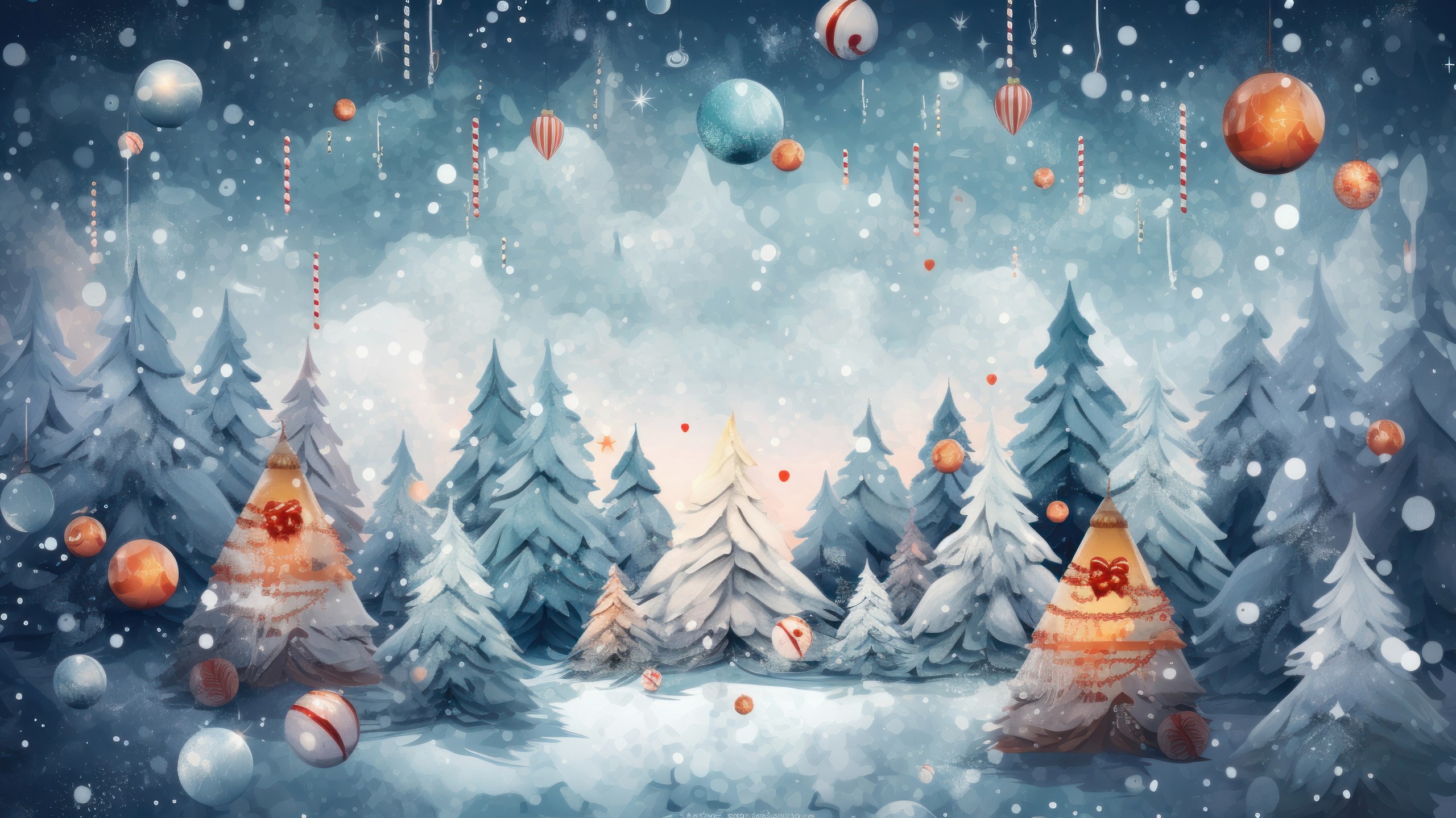 Merry Christmas Background illustration