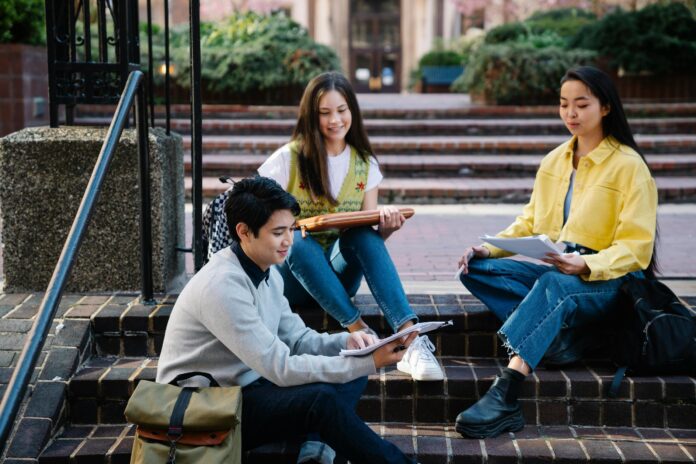 Copy of Group of Friends Sitting