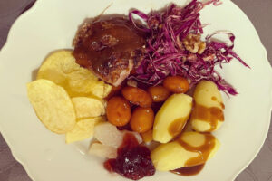 Food on a plate